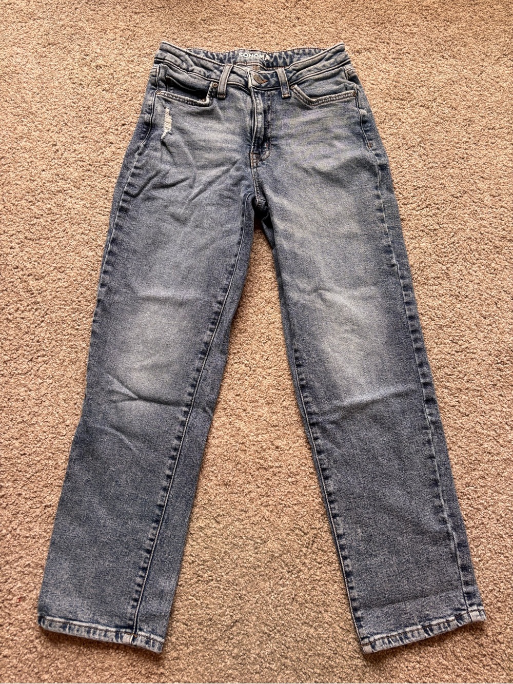 Sonoma Classic Straight Blue Jeans